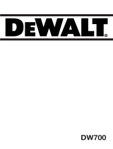 DeWalt DW700 Bedienungsanleitung