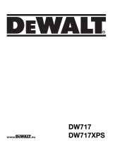 DeWalt DW717 Bedienungsanleitung