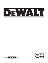 DeWalt DW771 Bedienungsanleitung