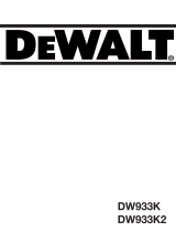 DeWalt Akku-Stichsäge DW 933 K Benutzerhandbuch