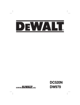 DeWalt DW979 Bedienungsanleitung