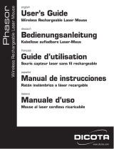 Dicota Phasor Benutzerhandbuch