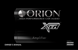 Orion XTR2502 Benutzerhandbuch