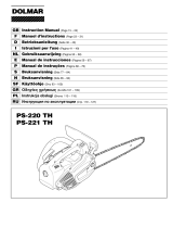 Dolmar PS-220 TH, PS-221 TH Benutzerhandbuch