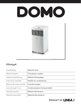 Domo Mobile Klimaanlage, 680 Watt, 5.000 BTU/h Bedienungsanleitung