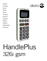 Doro HandlePlus 326i gsm Bedienungsanleitung