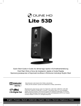 HDI Dune HD Lite 53D 500GB + Wi-Fi b/g/n Benutzerhandbuch