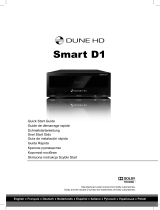 Dune HD Smart D1 Bedienungsanleitung