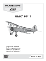 E-flite UMX PT-17 Benutzerhandbuch
