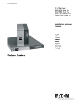 MGE UPS Systems Evolution 1550 Rack 1U Benutzerhandbuch