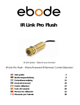 Ebode IR Link Pro Flush Bedienungsanleitung