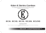 Eden EC15 Bedienungsanleitung