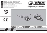 Efco TG 2650 XP Bedienungsanleitung