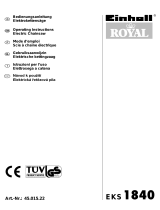 EINHELL EKS1840 Operating Instructions Manual