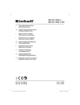 Einhell Expert Plus GE-CH 1846 Li Kit (1x2,0Ah) Benutzerhandbuch