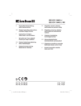 EINHELL GE-CH 1846 Li Kit (1x2,0Ah) Benutzerhandbuch