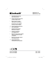 Einhell Expert Plus GE-HC 18 Li T Kit (1x3,0Ah) Bedienungsanleitung