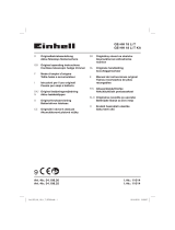 EINHELL Expert GE-HC 18 Li T Kit (1x3,0Ah) Benutzerhandbuch