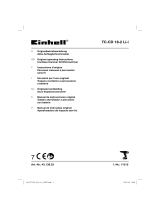 Einhell Classic TC-CD 18-2 Li-i (2x1,5 Ah) Benutzerhandbuch