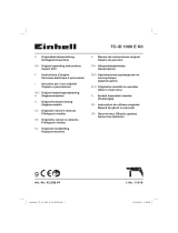 EINHELL TC-ID 1000 E Kit Benutzerhandbuch