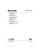EINHELL Expert TE-AG 125/750 Kit Benutzerhandbuch