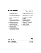 EINHELL TE-CD 18 Li-i BL Benutzerhandbuch