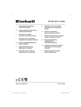 EINHELL TE-OS 18/1 Li-Solo Benutzerhandbuch