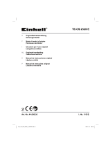 EINHELL TE-OS 2520 E Benutzerhandbuch