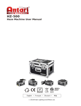 Elation HZ-500 Haze Machine Benutzerhandbuch