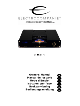 ELECTROCOMPANIET EMC 1 Bedienungsanleitung