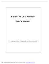Emprex Color TFT LCD Monitor LM1541 Benutzerhandbuch