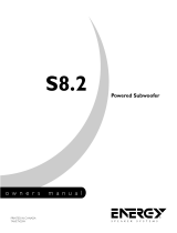 Energy Speaker Systems S8.2 Benutzerhandbuch