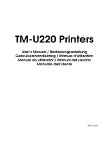 Epson TM-U220A Series Benutzerhandbuch