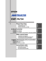 Epson EMP-74 Benutzerhandbuch