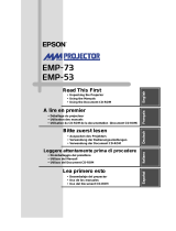 Epson EMP-53 Benutzerhandbuch