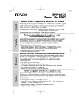 Epson PowerLite 8300NL Benutzerhandbuch