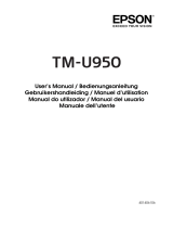 Epson Printer TM-U950 Benutzerhandbuch