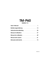 Epson TM-P60 Benutzerhandbuch