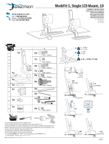 Ergotron WorkFit-S, Single LD Sit-Stand Workstation Benutzerhandbuch