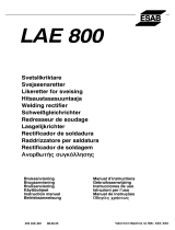 ESAB LAE 800 Benutzerhandbuch