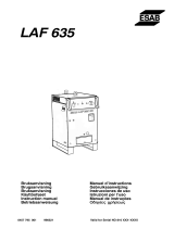 ESAB LAF 635 Benutzerhandbuch