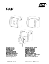 ESAB PAV Benutzerhandbuch