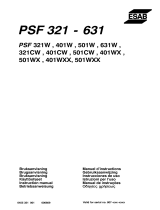 ESAB PSF 631W Benutzerhandbuch