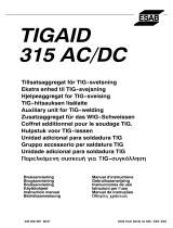 ESAB TIGAID 315 AC/DC Benutzerhandbuch