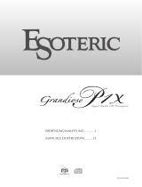 Esoteric Grandioso P1X Bedienungsanleitung