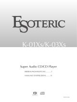 Esoteric K-03Xs Bedienungsanleitung