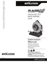 Evolution Power Tools RAGE2 Benutzerhandbuch