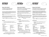 Extech Instruments HDV-5CAM-3F Benutzerhandbuch