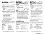 Extech Instruments MO25 Benutzerhandbuch