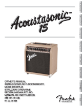 Fender  Acoustasonic™ 15 Bedienungsanleitung